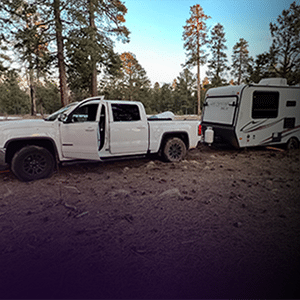 RVs & Mobile Homes Stuck Near Arizona Off Road Trails Or While Boondocking